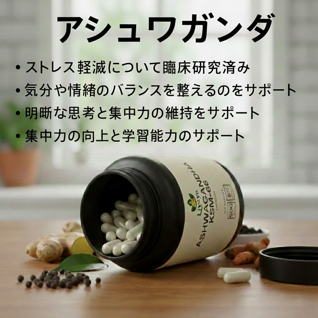 Ashwagandha Premium - Indian Ginseng | Livaya